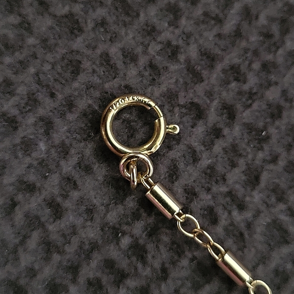 Gold💛 Filled Link Bar Chain⛓️ with Star⭐ Pendant - Picture 7 of 15